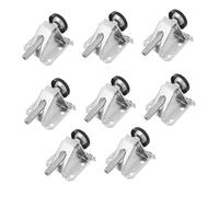 Housoutil 8 Piezas De Patas De Ajuste Resistentes para Armarios Estanterías Muebles Niveladores Bancos De Trabajo Patas Ajustables Elevadores Resistentes Color Plateado