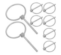 Housoutil 8 Piezas Pasador Diseño Rápido de Acero Inoxidable Plegable de Seguridad y Multiusos para Bicicleta y Kayak Adecuado para Operaciones Marinas y Uso Diario