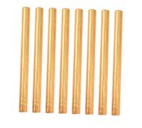 Housoutil 8 Piezas Varillas de Cera Selladora Retro para Sobres y Cartas Cera Ecológica para Sellos Práctico Hogar Oficina y Tiendas Color Dorado