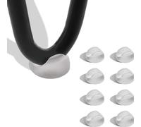 Housoutil 8 Pinzas de Pelo para Patas de 3/8-1/2 Barras Gruesas para Muebles y sillas de Mesa, Puntas de protección para el Suelo, Tapas de Goma para Patas de Mesa