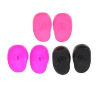 Housoutil 9 Pares accesorios de baño salón de protección para los oídos auriculares tapones para los oídos de silicona cubierta del oído protector auditivo proteccion champú