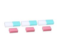 Housoutil 9piezas Esponjas De Baño Para Bebés Esponjas Táctiles Para Entrenamiento De Integración Sensorial Colores Aleatorios y