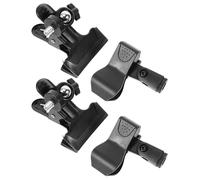 Housoutil Abrazaderas de Bordado de Plástico para Manualidades, Pinzas de Costura y Punto de Cruz, Soporte de Clip para Mesa, Paquete de 2 Unidades, Accesorio DIY para Bordar y Patchwork