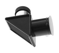 Housoutil Adaptador Diagonal Espejo Telescopio 0,965 Pulgadas para Telescopios Refractores y Catadióptricos Operador Amateur Ángulo 90 Grados Color Metálico