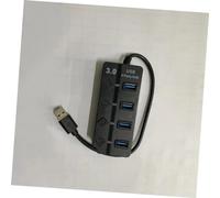 Housoutil Adaptador USB Divisor USB Compatible Protección Integral Fácil De Usar Adecuado para Oficina Hogar y Escuela