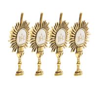 Housoutil Alfiler de Corbata de Solapa y Pin del Cáliz Católico Dorado Elegante de Aleación de Zinc, Resistente al Desgaste y Coleccionable, y Familia en Comunión y Ocasiones