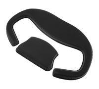 Housoutil Almohadilla facial de repuesto de realidad virtual, 1 juego de almohadilla protectora facial de esponja VR y cojín de cerebro trasero, cubierta de espuma a prueba de sudor para PIMAX Crystal