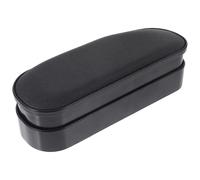 Housoutil Almohadilla para Asiento del Conductor de Puerta de Coche que Proporciona Comodidad y Conveniencia al Conducir Negro de Cuero y Abs, Cojín Elevador para Reposabrazos
