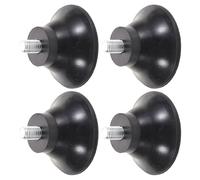 Housoutil Almohadillas Antideslizantes para pies de Bicicleta estática con Tornillos galvanizados M8 x 50 mm, 4 Piezas para Gimnasio en casa y Fitness Interior
