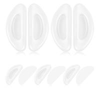 Housoutil Almohadillas Nasales Antideslizantes para Gafas de Silicona Color 5 Pares Soporte Cómodo y Accesorios para Gafas de Sol y Lectura Uso Cotidiano Protección Nasal Eficaz