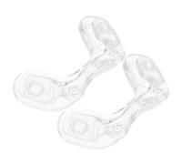 Housoutil Almohadillas Nasales para Gafas 2 Piezas de Silicona Puente Nasal Anticaída Compatible Gafas de Sol para y Adultos