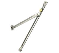 Housoutil Barras de Seguridad Ajustables para Ventanas y Puertas Corredizas, Soporte Antiviento sin Taladro, Limitador de Apertura para Proteger Hogares y Oficinas