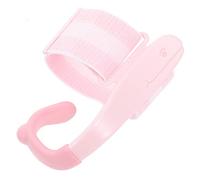 Housoutil Bolígrafos De Plástico Corrector Ergonómico Ayuda para Escribir a Mano Lapices Apretones Jorobado Lápices para Apoyo Herramienta Escribiendo Rosa Material Abs