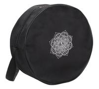 Housoutil Bolsa de Almacenamiento para Rueda de Yoga de Nylon Resistente, Diseño Redondo y Gran Capacidad, Bolso Deportivo Ajustable para Transporte y Entrenamiento de Pilates y Yoga