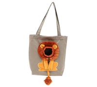 Housoutil Bolsa de Lona Transpirable para Gatos Y Leones para Llevar al Hombro para Perros Tipo Bandolera