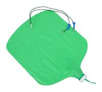 Housoutil Bolsa de Riego para Árboles, Bolsa de Irrigación Reutilizable de Eva, 40 L, Verde, Liberación Lenta, Doble Salida y Manguera, para Árboles y Trasplante