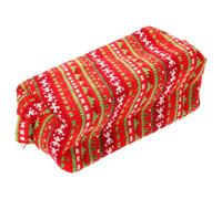 Housoutil Bolsa De Tejer Bolsa De Viaje Cosmética Bolsa De Cosméticos Estuche Bolsas De Cosméticos Bolsa De Aseo Portátil Hilo