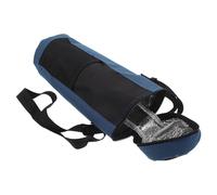 Housoutil Bolsa Térmica Plegable para Exteriores, Azul Marino, Capacidad 1.5l, Aislante para Bebidas y Botellas, Bolso Portátil para Picnic, Senderismo y Camping, Accesorio Ligero