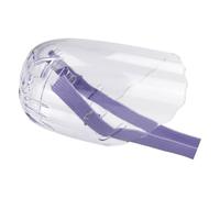 Housoutil Bozal Transpirable para Gatos Púrpura, Compacto y Fácil de Aplicar Diseño de Cierre Conveniente para Manicura y Aplicación de Medicinas