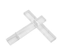 Housoutil Caja De Almacenamiento para Bolígrafos De Microblading De Cejas Transparente Manual para Organizar Herramientas De Estética Salones De Belleza