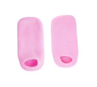 Housoutil Calcetines De Gel Para Spa Hilo De Plumas Calcetines Hidratantes Para Pies Secos De Belleza Rosa Para Uso Salas De Spa