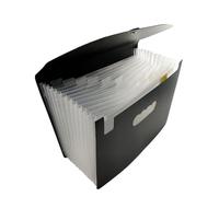 Housoutil Carpeta Clasificadora Tapa Organizador Portátil de para Estudiantes y Profesionales para Oficina y Escuela Color Blanco