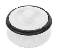 Housoutil Cenicero Inteligente Eléctrico para Coche y Hogar Purificador de Aire Gran Capacidad Color Blanco Marfil Cenicero Automático para Interiores y Exteriores