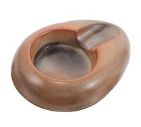 Housoutil Cenicero Vintage de Cerámica Boca Ancha Cenicero para Cigarros y Cigarrillos Accesorio Decorativo para Patio y Oficina y Artesanal para Uso Interiores y Exteriores