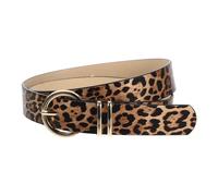 Housoutil Cinturón Elegante de Mujer en Material Sintético Hebilla de Aleación de Zinc, Tacto Cómodo, Esencial para Jeans, Adecuado para Atuendos Casuales y Citas
