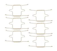 Housoutil Colgador de Pared Invisible de Metal en Forma de U, Soporte Decorativo para Platos de 6 Pulgadas, Paquete de 2 Unidades, Percha Resistente para Exhibición y Almacenamiento