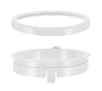 Housoutil Conector Acoplador de Manguera de Aire Acondicionado Portátil con Anillo de Retención de Adaptador para Ventana Compatible con Midea Repuesto Duradero Sellado para Aire