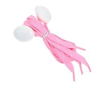 Housoutil Cordones Luminosos LED Ideales para Compañeros en Actividades Deportivas 1 Par Nylon Resistente Diseño Intermitente Color Rosa para Zapatos Deportivos Patinaje