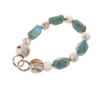 Housoutil Correa de Bolso Vintage Acrílico 38 Cm, Cadena de Cuentas para Bandolera, Asa Desmontable Estilo Retro DIY para Bolso de Mano, Accesorio Artesanal para Fabricación de Carteras