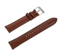 Housoutil Correa De Reloj De Cuero Auténtico Reemplazo Para Watch Color Marrón Para