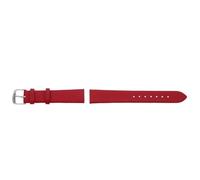 Housoutil Correa de Reloj de Cuero Rojo Cómoda y Ajustable, Banda Resistente al Desgaste para Reemplazo de Reloj, Diseño Hermoso para Uso Diario