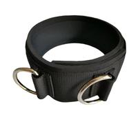 Housoutil Correa para Muslos Versátil Negra 0,15 Kg para Entrenamiento de Piernas, Banda de Resistencia Ligera y Portátil para Correr, Estiramientos y Fortalecimiento Muscular en Gimnasio