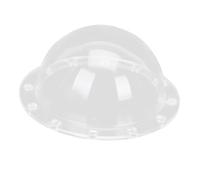 Housoutil Cubierta de Plexiglás Media Bola Transparente para Exhibiciones y Protección de Muñecas en Tiendas y Hogares