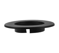 Housoutil Cubierta Decorativa para Tubo de Estufa de Hierro Fundido Protector Antipolvo para Orificio de Chimenea Escudo Térmico Resistente para Pared Interior Compatible Tubo 125 MM