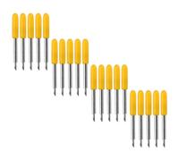 Housoutil Cuchillas de Corte para Plotter de Vinilo 30° Amarillas 50 Piezas Acero Tungsteno para Corte de Película Reflectante y Cinta Autoadhesiva Herramienta de Repuesto para Cortadora