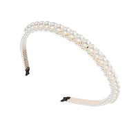 Housoutil Damas Diademas 2 Piezas aro de gomas para niñas regalo de joyería de novias tiara decoración diadema de moda tocado de novia europeo y americano Decorar venda sombrerería
