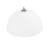 Housoutil De Lámpara De Vidrio Simple Pantalla Decorativa Color Sandía Para Lámpara De Noche