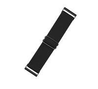 Housoutil De Poliéster Bandas De Reloj De Reemplazo De Reloj Transpirable Cinturón De Muñeca Vestir De Reloj Pulseras Deportivas Mirar Black