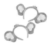 Housoutil Diadema de Animales del Zoológico Orejas de Koala, 2 Unidades, para Uso en Actuaciones y Sesiones de Fotos Divertidas