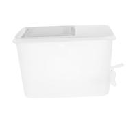 Housoutil Dispensador de Bebidas con Grifo de Plástico de 4l para Verano, Jarra Grande para Refrigerador y Reuniones Familiares Que Mantiene las Bebidas Frías