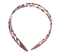 Housoutil Ducha 2 Piezas diadema de carey hair topper Moda femenina para mujer handmade antideslizante Tortuga Corea del Sur venda Perder Decorar Hoja de acetato