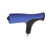 Housoutil Empuñadura Ergonómica Antideslizante y Resistente para Bastón Azul de Repuesto Agarre Cómodo para Ayudas de Movilidad en Caminatas y Senderismo