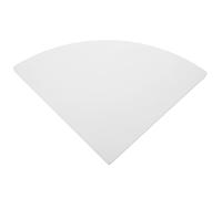 Housoutil Estante de Esquina de PVC en Forma de Abanico, Multifuncional y Ahorra Espacio, Adecuado para Salón y Dormitorio Diseño Simple y Elegante