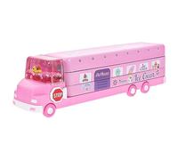 Housoutil Estuche Escolar Grande con Compartimentos Diseño Cartoon Encantador Metálico Resistente y Portátil para Organización De Útiles Escolares