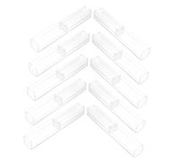 Housoutil Estuche Transparente para Bolígrafos 25 Pcs 15.7x2.5x2.5 Cm Caja De Obsequio Vacía Organizador De Lápices Plástico Adecuado para Ceremonias y Cumpleaños para Bolígrafos y Marcadores
