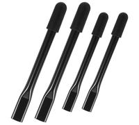 Housoutil Extensor de Freno Acero Inoxidable Silla de Ruedas 4 Piezas para Barra Auxiliar de Freno Negro, de 8,6 y 6,7 Pulgadas, para Silla de Ruedas y Scooter de Movilidad, Cuidadores